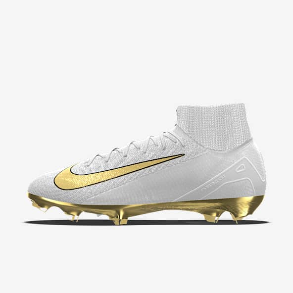 Zapatos de futbol nike blancos on sale